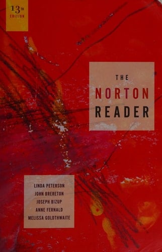 The Norton Reader An Anthology of Nonfiction