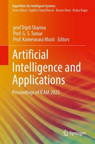 Artificial Intelligence and Applications Proceedings of ICAIA 2025