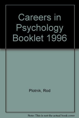 Careers in Psychology Booklet 1996