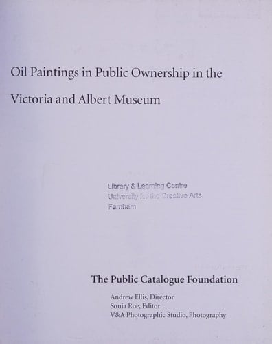 Oil Paintings in Public Ownership in London