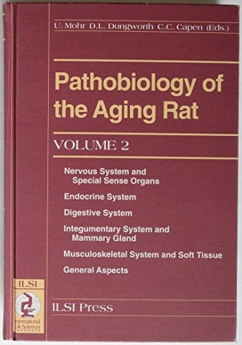 Pathobiology of the aging rat. 2. Nervous system and special sense organs, endocrine system, digestive system, integumentary system and mammary gland, musculoskeletal system and soft tissue, and general aspects