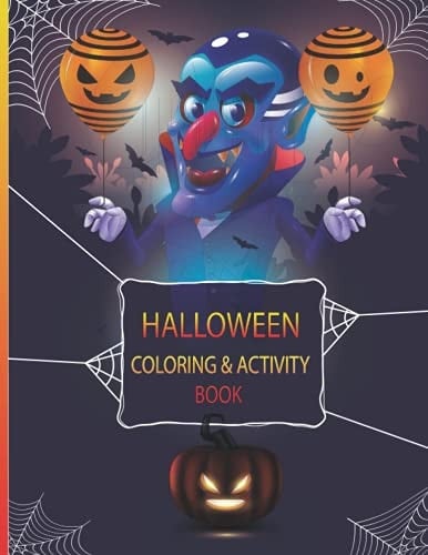 Halloween Coloring and Activity Book