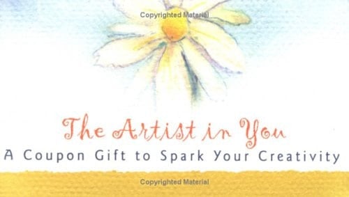 The Artist in You A Coupon Gift to Spark Your Creativity