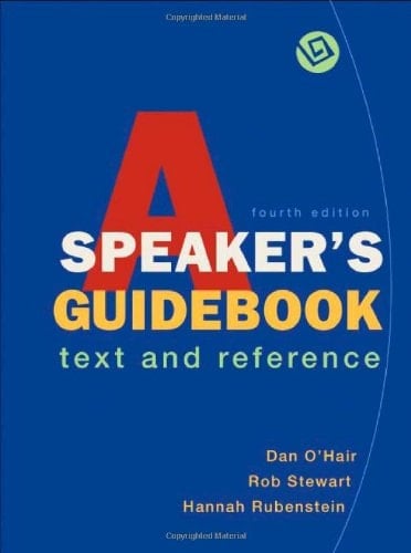A Speaker's Guidebook