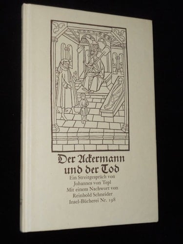 Der Ackermann und der Tod ein Streitgespräch