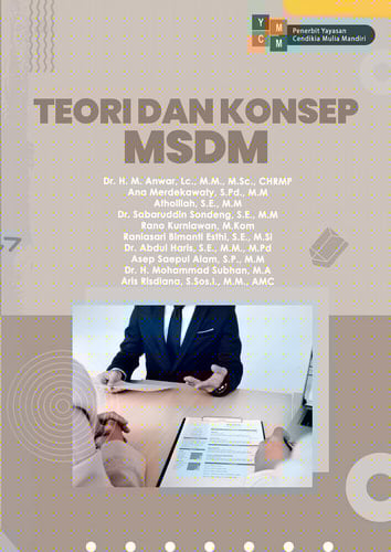 TEORI DAN KONSEP MSDM