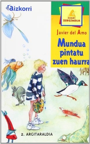 Mundua pintatu zuen haurra