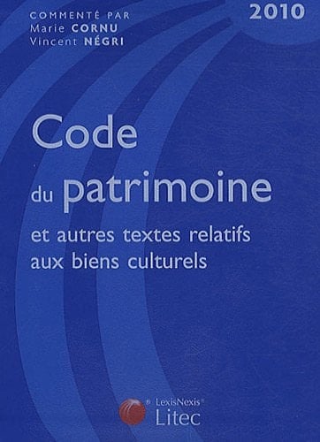 Code du patrimoine 2010