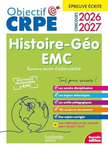 Histoire-Géo EMC Epreuve écrite d'admissibilité