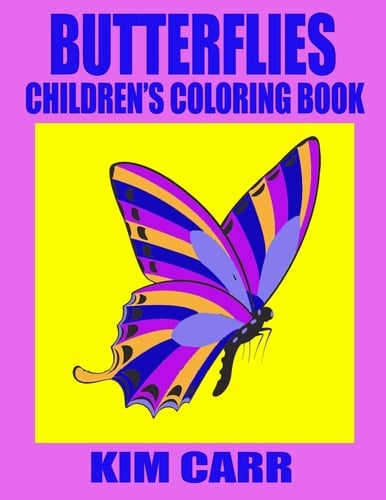 Butterflies Children's Coloring Book