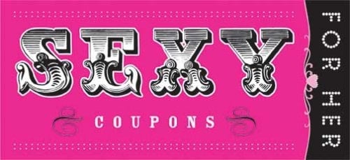 Sexy Coupons for Her