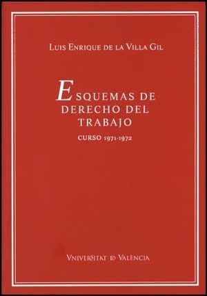 Esquemas de derecho del trabajo Curso 1971-1972