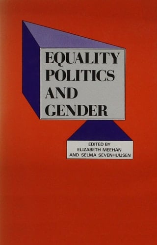 Equality Politics and Gender (SAGE Modern Politics series)