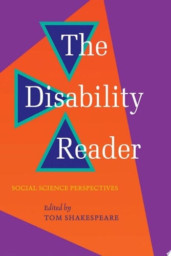 Disability Reader Social Science Perspectives