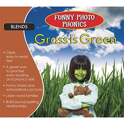 Funny Photo Phonics Grass is Green