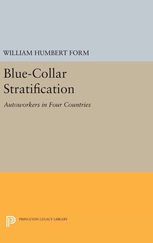 Blue-Collar Stratification Autoworkers in Four Countries