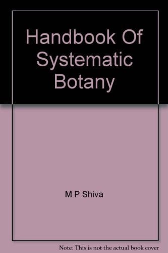 A Handbook Of Systematic Botany