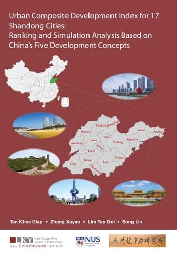Urban Composite Development Index for 17 Shandong Cities Ranking and Simulation Analysis Based on China's Five Development Concepts