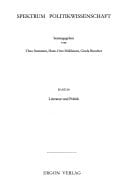 Literatur und Politik: Studien zu ihrem Verhältnis in Deutschland