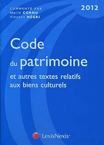 Code du patrimoine 2012