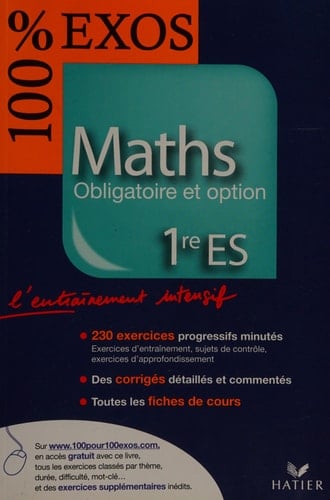 Maths 1e ES