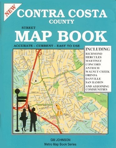 Contra Costa County Map Book (GM Johnson Metro Map Books)