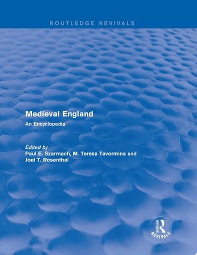 Routledge Revivals: Medieval England (1998)