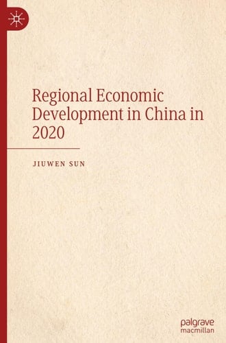 Regional Economic Development in China in 2020