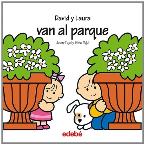 David y Laura van al parque