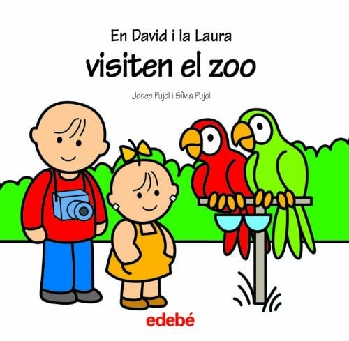 En David i la Laura visiten el zoo