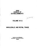 1988 Census of Establishments: Construction