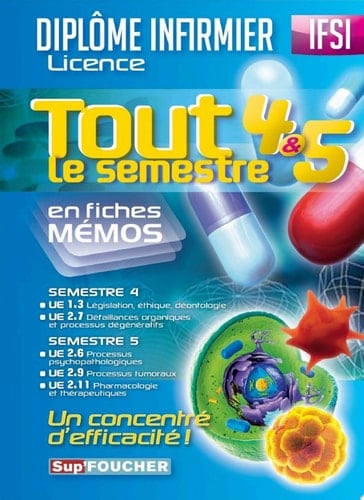 Tout le semestre 4 et 5 - Diplôme infirmier - IFSI