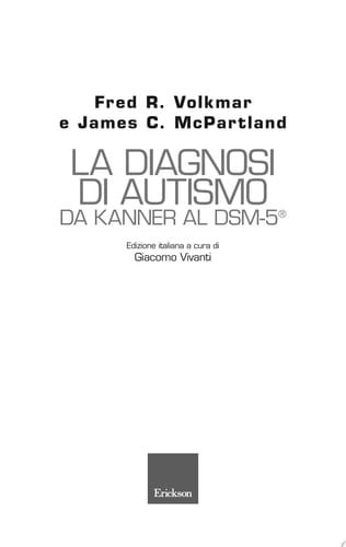 La diagnosi di autismo da Kanner al DSM-5