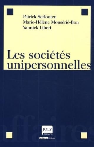 Les sociétés unipersonnelles