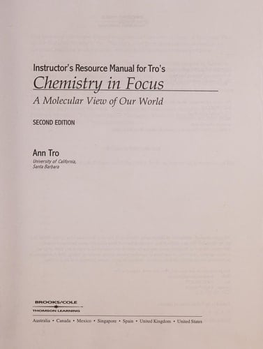 Irm Chemistry in Focus