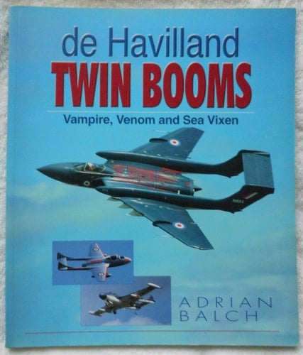 De Havilland Twin Booms Vampire, Venom and Sea Vixen