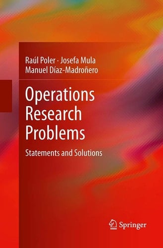 Operations Research Problems Statements and Solutions