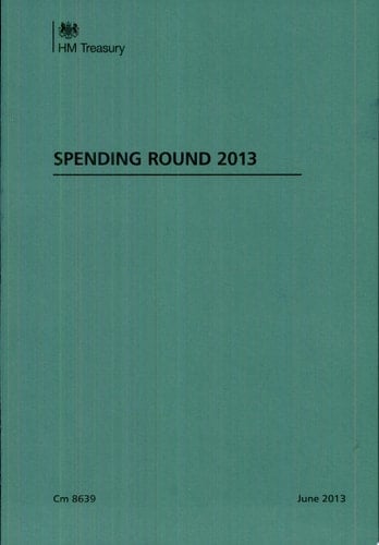 Spending round 2013