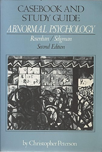 Casebook and Study Guide, Abnormal Psychology