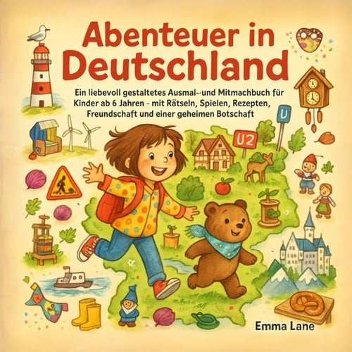 Abenteuer in Deutschland: Ein liebevoll gestaltetes Mitmachbuch für Kinder ab 6 Jahren Voller Herz, Humor und kleiner Wunder – mit Rätseln, Rezepten, ... Edition) (Abenteuer mit Mia und Benny)