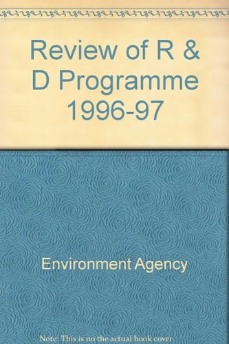 Review of R & D Programme, 1996/97 For the Period April 1996 to March 1997