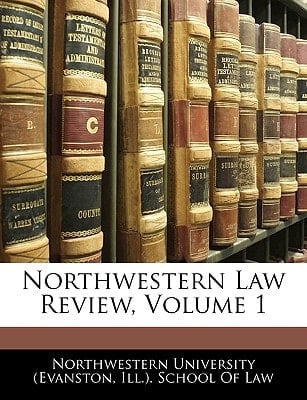 Northwestern Law Review, Volume 1