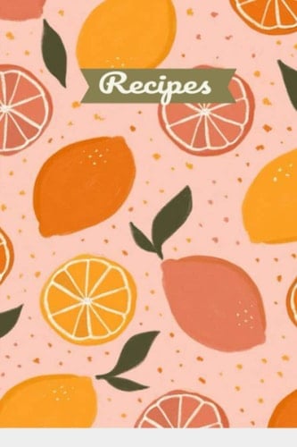 Recipe Book: Lovely 6x9 Recipe book - 50 detailed pages Write your own recipes!