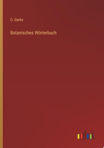 Botanisches Wörterbuch