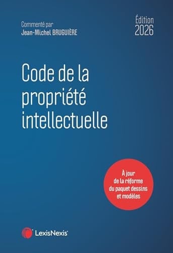 Code de la propriété intellectuelle 2026