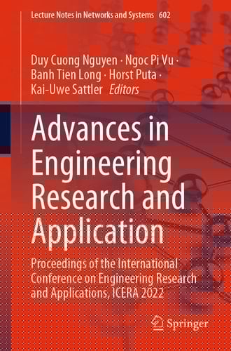 Advances in Engineering Research and Application Proceedings of the International Conference on Engineering Research and Applications, ICERA 2022