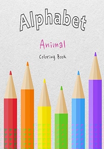 Alphabet Coloring Book Animal Series