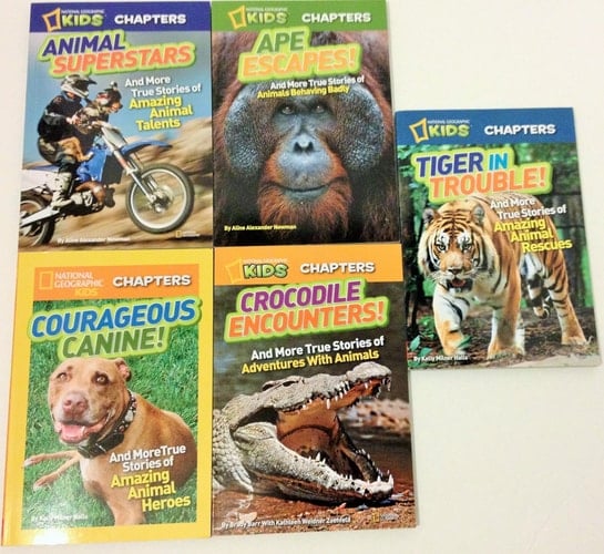 National Geographic Kids Chapters (Set of 5)