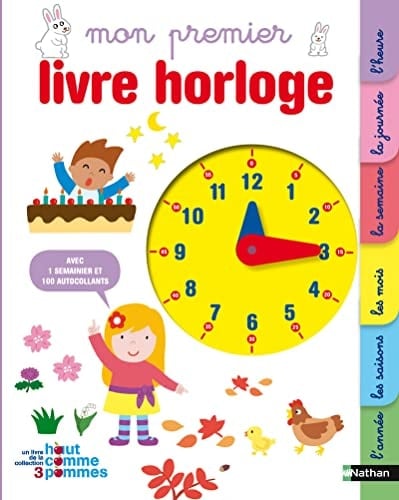 Mon premier livre horloge