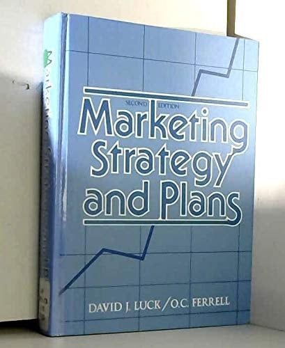 Marketing Strategy and Plans